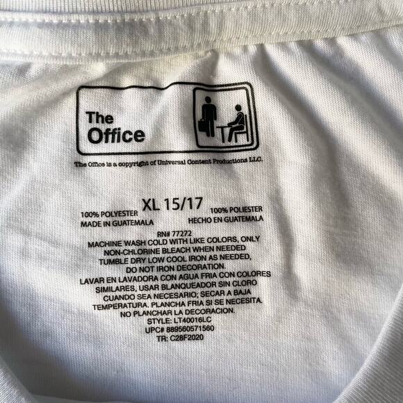 The Office Women’s Short Sleeve Size M, White, Dunder Mifflin Inc Paper Company - Picture 5 of 6